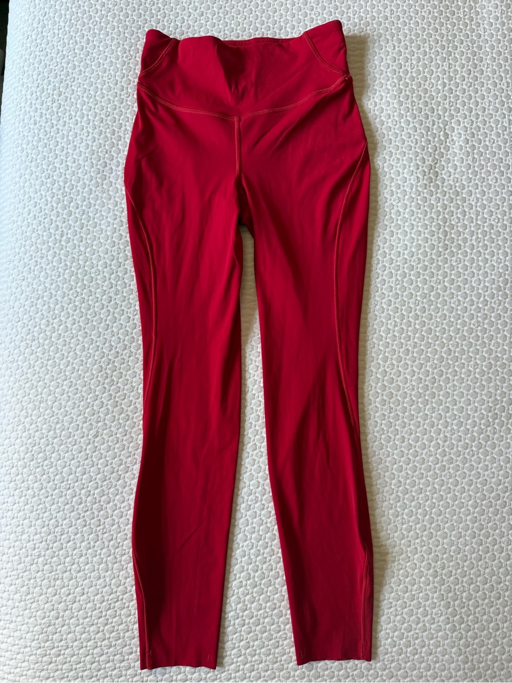 lululemon athletica Red High-Waist Leggings